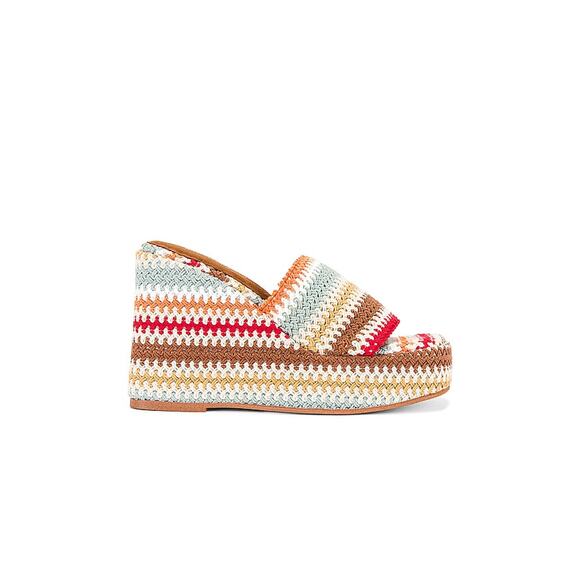 Jeffrey Campbell Shoes - Jeffrey Campbell 'La-Plage' Brown Wedge Size 8.5